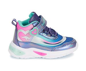 Baskets montantes enfant filles Kangaroos K-SLG Willow Mid EV Bleu 24