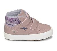 Baskets montantes enfant filles Kangaroos KAVU PRIMO V Rose 28