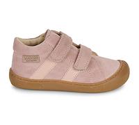 Baskets montantes enfant filles Naturino BAREFOOT SABBY VL SUEDE Rose 22