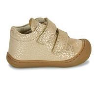 Baskets montantes enfant filles Naturino COCOON VL SUEDE SAVAGE Doré 23