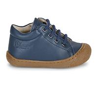 Baskets montantes enfant filles Naturino COCOON ZIP NAPPA Bleu 25