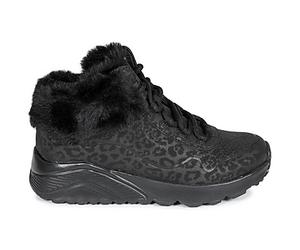 Baskets montantes enfant filles Skechers UNO LITE Noir 30