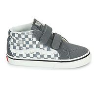 Baskets montantes enfant filles Vans SK8-Mid Reissue V GEO CHECK PEWTER Gris 23 1/2