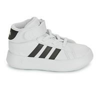 Baskets montantes enfant garcons adidas GRAND COURT MID I Blanc 24