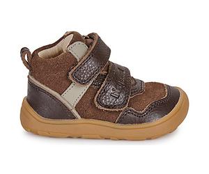 Baskets montantes enfant garcons Bisgaard BECKY BAREFOOT Marron 24