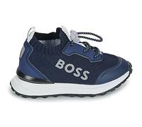 Baskets montantes enfant garcons BOSS J52583 Bleu 22
