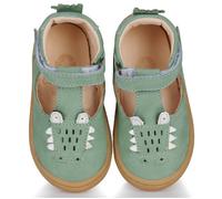 Baskets montantes enfant garcons Easy Peasy MY DODU SALOME CROCO Vert 20