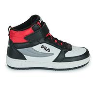 FILA FILA REGA NF Mid Velcro Kids, Basket, White-Black-Fila Red,