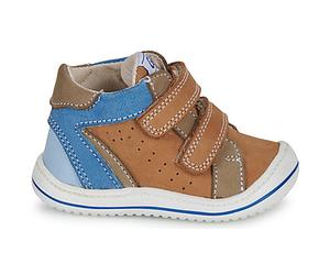 Baskets montantes enfant garcons GBB FLEXOO SCRATCH Marron 20