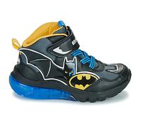 Baskets montantes enfant garcons Geox J CIBERDRON BOY BATMAN Noir 28
