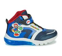 Geox J CIBERDRON Boy J Basket, Navy/Royal, 28 EU
