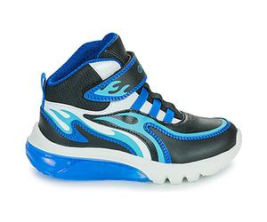 Baskets montantes enfant garcons Geox J CIBERDRON BOY Noir 30