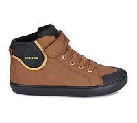 Baskets montantes enfant garcons Geox J GISLI BOY Marron 33