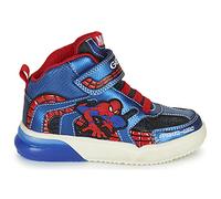 Baskets montantes enfant garcons Geox J GRAYJAY BOY C Bleu 24