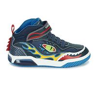 Baskets montantes enfant garcons Geox J INEK BOY A Bleu 35