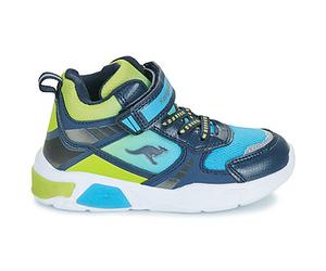 Baskets montantes enfant garcons Kangaroos K-SLB Clave Mid EV Marine 23