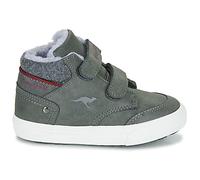 KangaROOS Baskets KAVU Primo V pour enfant, Steel Grey Rouge, 29 EU