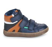 Baskets montantes enfant garcons Kickers LOHAN Marine 24