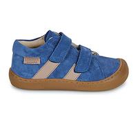 Baskets montantes enfant garcons Naturino BAREFOOT SABBY VL SUEDE Bleu 25