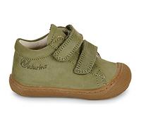 Baskets montantes enfant filles Naturino COCOON VL NABUK Kaki 22