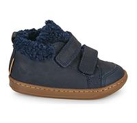 Baskets montantes enfant garcons Shoo Pom BOUBA SCRATCH WOOL Bleu 22