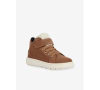 Baskets montantes enfant scratchées J Theleven Girl camel 33