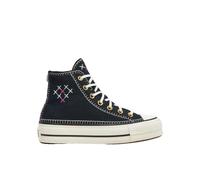 Converse Chaussures Femme Chuck Taylor All Star Platform Lift A08731c Crafted Stitching Noir 36