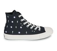 Baskets montantes femmes Converse CHUCK TAYLOR ALL STAR EMBROIDERED FLOWERS Noir 36 1/2