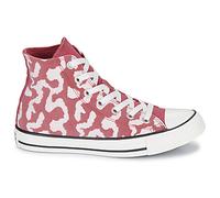 Baskets montantes femmes Converse CHUCK TAYLOR ALL STAR LEOPARD REMIX Rose 35