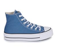 Converse - Sneakers compensées - Chuck Taylor All Star Lift Platform High Slacker Blue/White/Black pour Femme - Taille 39 - Navy Navy 39
