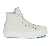 Baskets montantes femmes Converse CHUCK TAYLOR ALL STAR LIFT PLATFORM GOLD Blanc 39 1/2