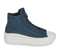 Baskets montantes femmes Converse CHUCK TAYLOR ALL STAR MOVE PLATFORM COLORFUL SUEDE Bleu 37 1/2