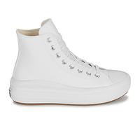 Baskets montantes femmes Converse CHUCK TAYLOR ALL STAR MOVE PLATFORM LEATHER Blanc 41