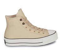 Baskets montantes femmes Converse CHUCK TAYOR ALL STAR LIFT PLATFORM WEATHERIZED LEATHER Beige 39 1/2