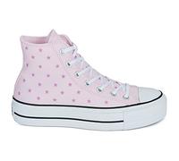 Baskets montantes femmes Converse LIFT PLATFORM EMBROIDERED STARS Rose 37