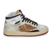 Baskets montantes femmes Crime London CHELSEA MID Blanc 40