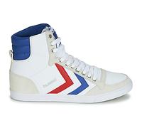 hummel Mixte Slimmer Stadil High Baskets Hautes, White Blue Red Gum 63 511 9228, 42 EU