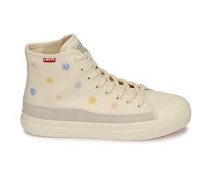 Baskets montantes femmes Levis SQUARE HIGH S Beige 36
