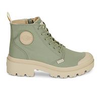 Baskets montantes femmes Palladium PALLABASE TWILL Kaki 38