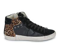 Baskets montantes femmes Philippe Model PRSX HIGH WOMAN Noir 36