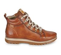 Bottines pour femme - Pikolinos Vigo - Cuir - Marron - Hauteur de la tige moyenne - Lacets 37