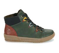 Baskets montantes femmes Rieker N0711-54 Vert 38