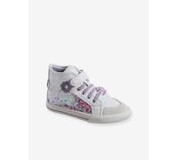 Baskets montantes fille collection maternelle blanc 26