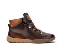 Baskets Montantes Infinity Viana Caoba en Cuir Rouge pour Femmes