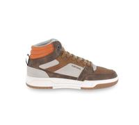 Baskets montantes KAPORAL homme beige multicolore en textile à lacets 44