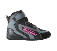 Baskets moto femme Furygan V4 - noir/rose 37