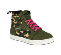 Baskets Moto Femme Segura Santana Kaki/Camouflage38 Kaki,Camouflage