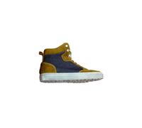 Baskets moto toile armalith-cuir femme Helstons maya Doré 39