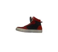 Baskets moto toile armalith-cuir femme Helstons maya Rouge 39