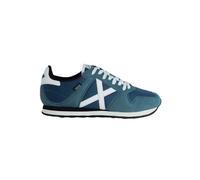 Baskets Munich Massana 525 Bleu pour Homme - MUNICH - Cuir - Lacets - Plat 40